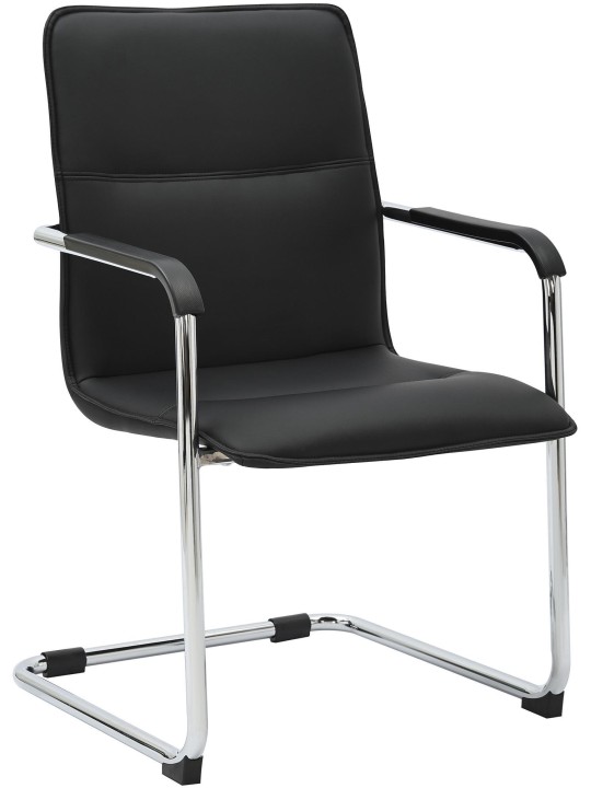 Scaun vizitator Seattle, negru