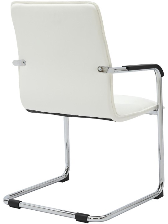 Scaun vizitator Seattle, alb Scaun vizitator Seattle, alb