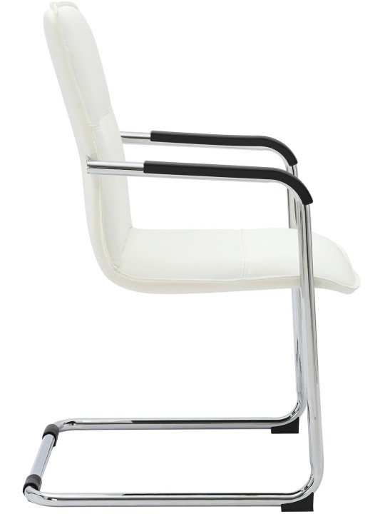 Scaun vizitator Seattle, alb Scaun vizitator Seattle, alb