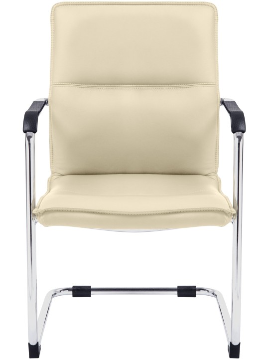 Scaun vizitator Seattle, crem Scaun vizitator Seattle, crem