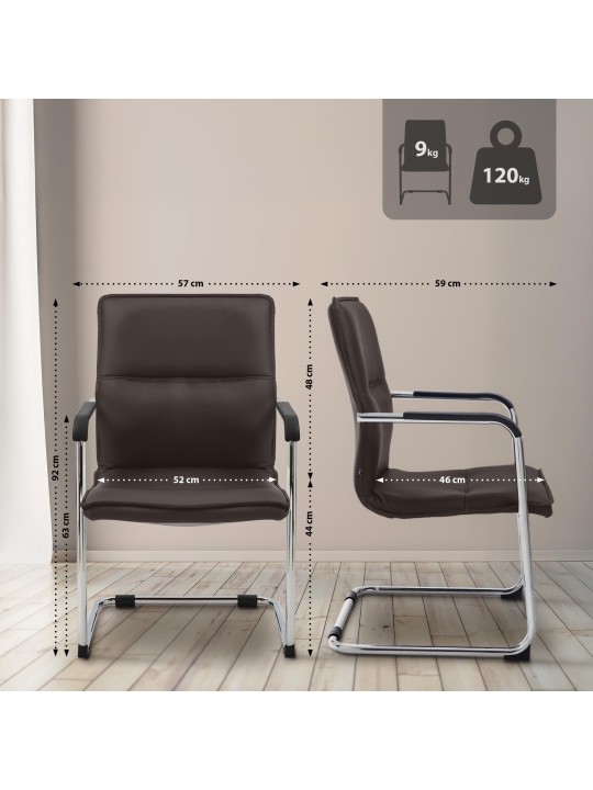 Scaun vizitator Seattle, maro Scaun vizitator Seattle, maro