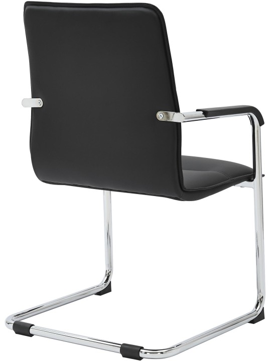 Set de 2 scaune vizitator Seattle, negru