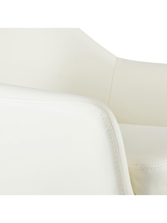 Set 2 taburete de bar Grant imitatie piele, crem Set 2 taburete de bar Grant imitatie piele, crem