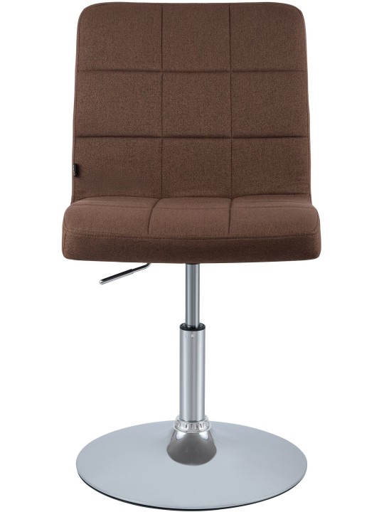 Scaun Ricky stofa, maro