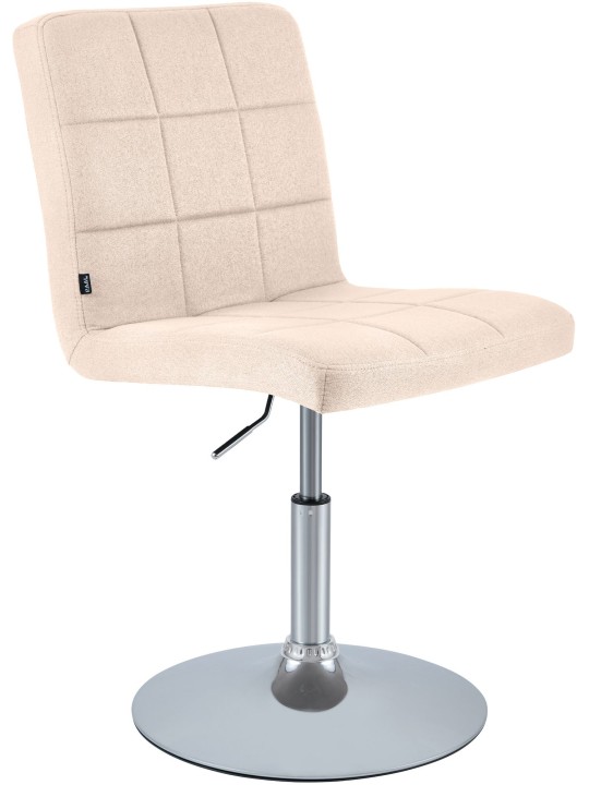 Scaun Ricky stofa, crem Scaun Ricky stofa, crem