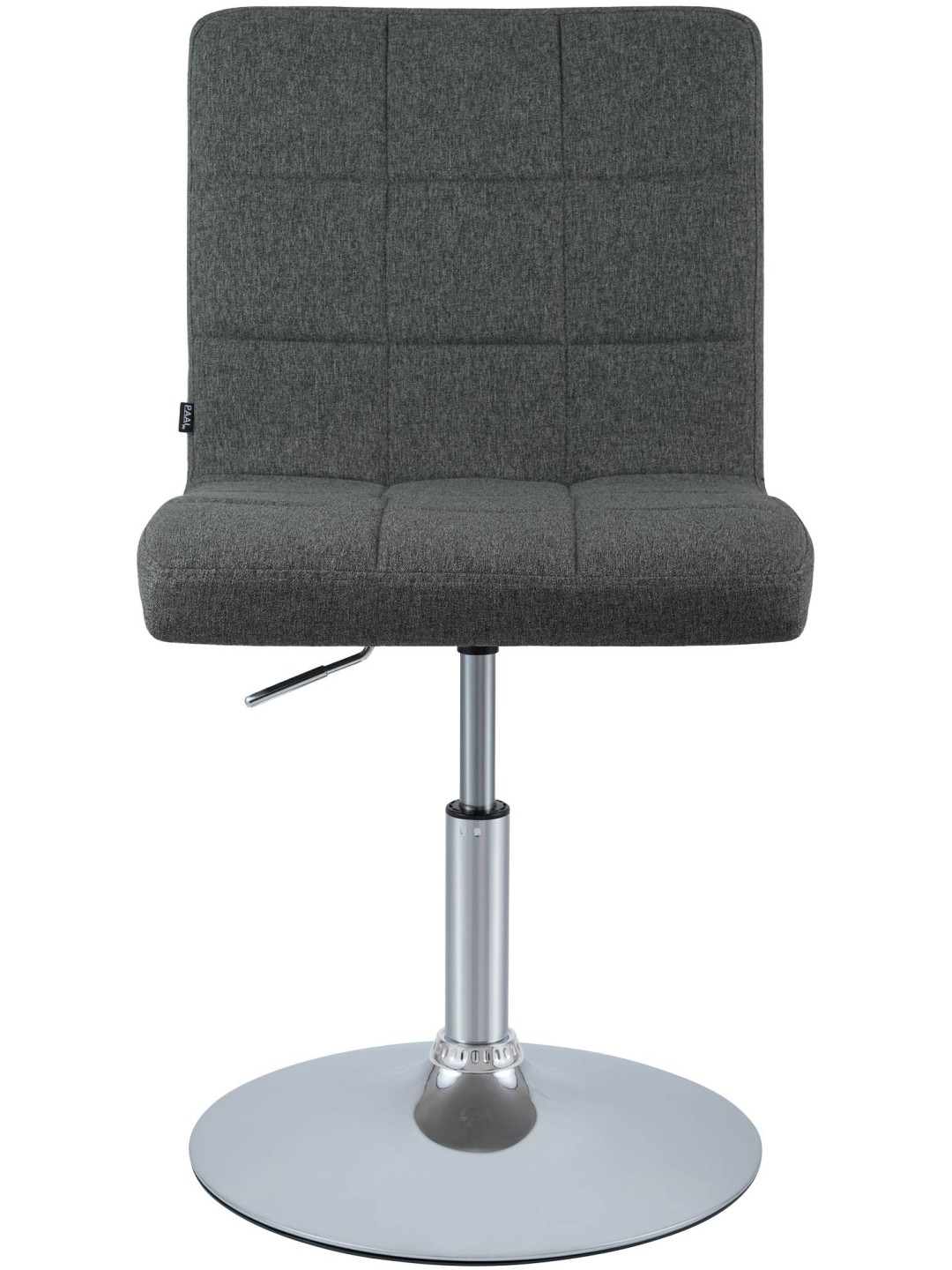 Scaun Ricky stofa, gri închis