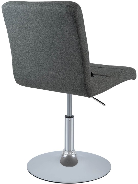 Scaun Ricky stofa, gri închis Scaun Ricky stofa, gri închis