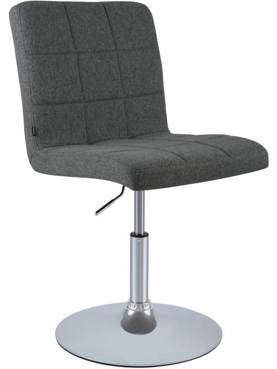 Scaun Ricky stofa, gri închis Scaun Ricky stofa, gri închis