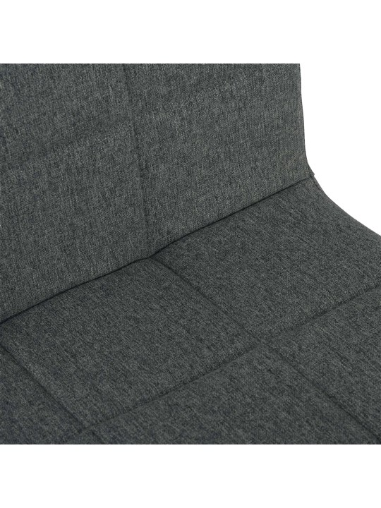 Scaun Ricky stofa, gri închis Scaun Ricky stofa, gri închis