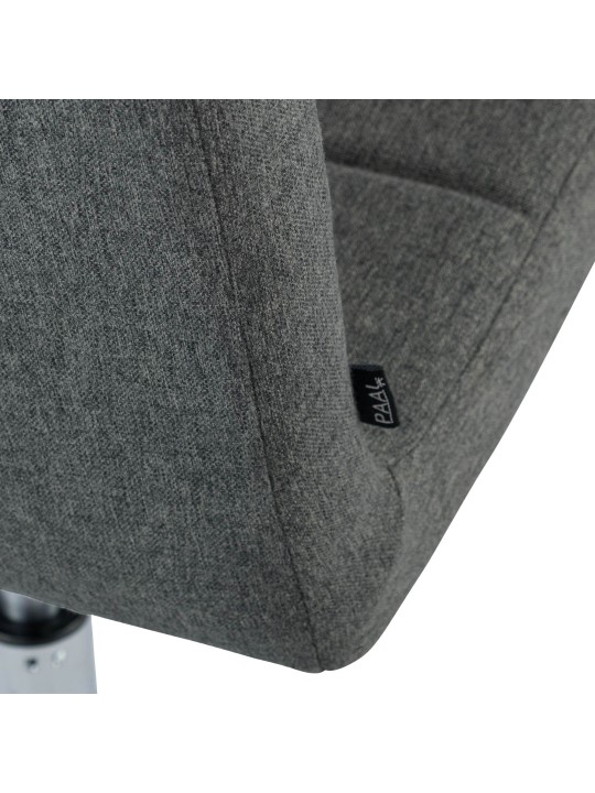 Scaun Ricky stofa, gri închis Scaun Ricky stofa, gri închis