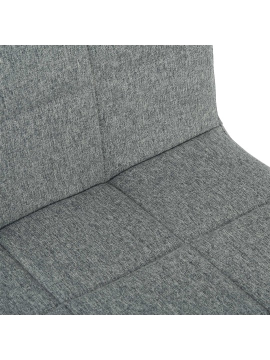 Scaun Ricky stofa, gri