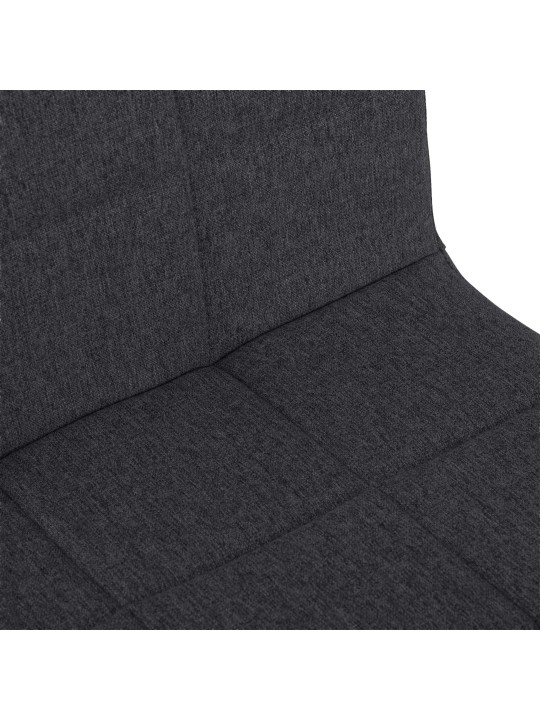 Scaun Ricky stofa, negru