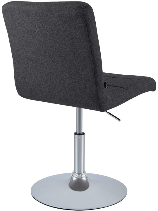 Scaun Ricky stofa, negru