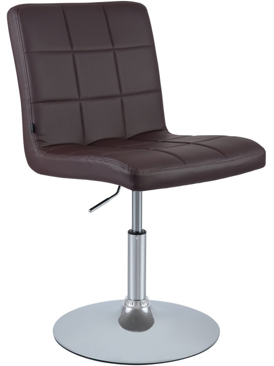 Scaun Ricky imitatie piele, maro