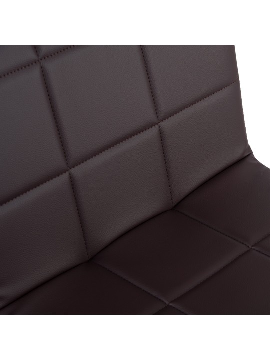 Scaun Ricky imitatie piele, maro