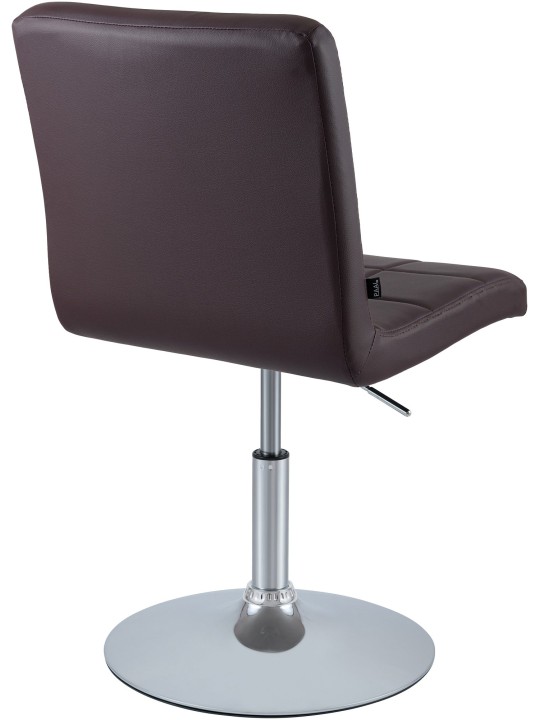 Scaun Ricky imitatie piele, maro