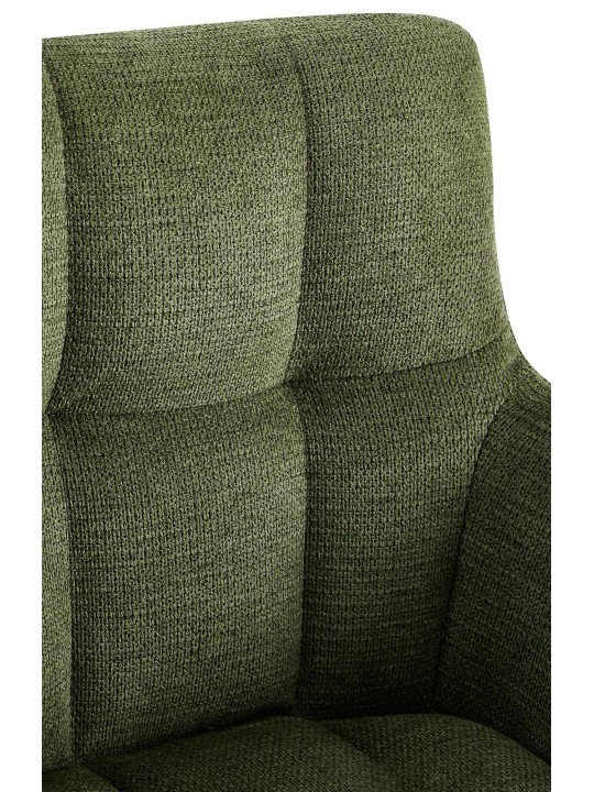 Scaun de sufragerie stofa Jonah, verde