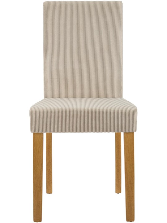 Scaun de sufragerie Ina Cord lumina antica, maro deschis