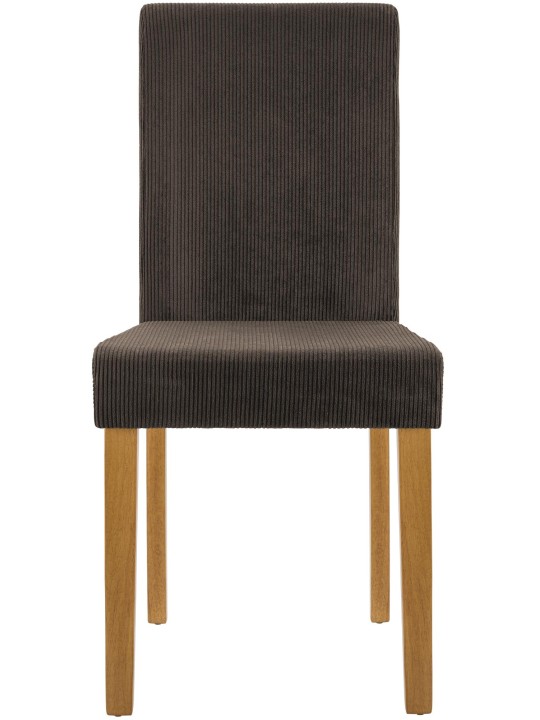 Scaun de sufragerie Ina Cord lumina antica, maro