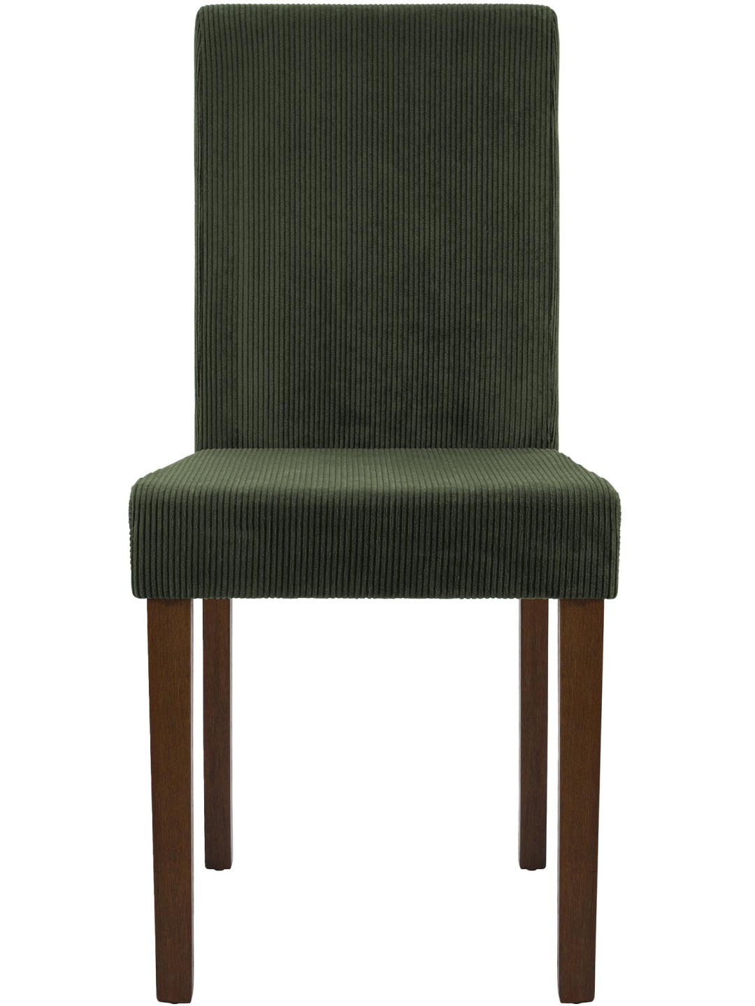 Set 2 scaune de sufragerie Ina Cord antique dark, verde