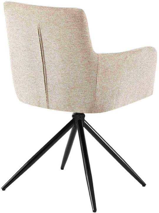 Set 2 scaune de sufragerie stofa Jonah, maro deschis Set 2 scaune de sufragerie stofa Jonah, maro deschis