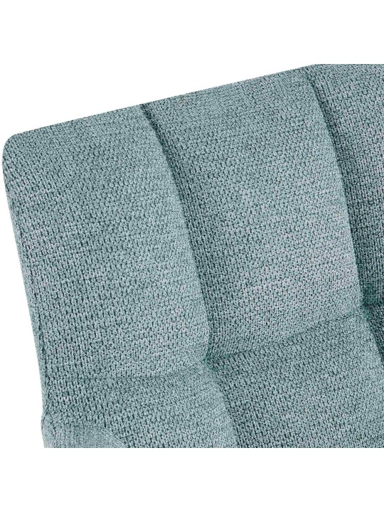 Set 2 scaune de sufragerie stofa Jonah, turcoaz