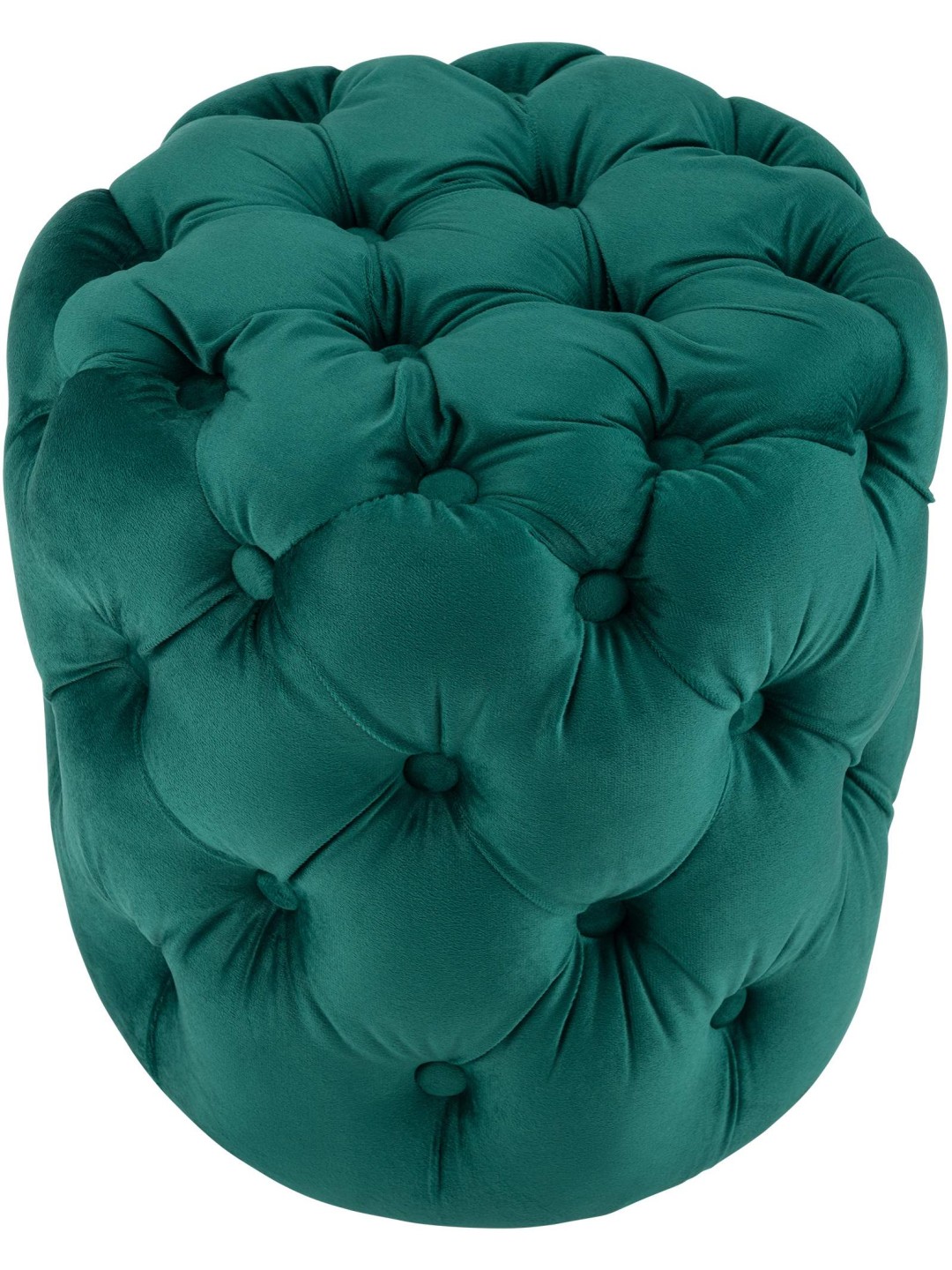 Taburet Drancy Velvet M, verde închis