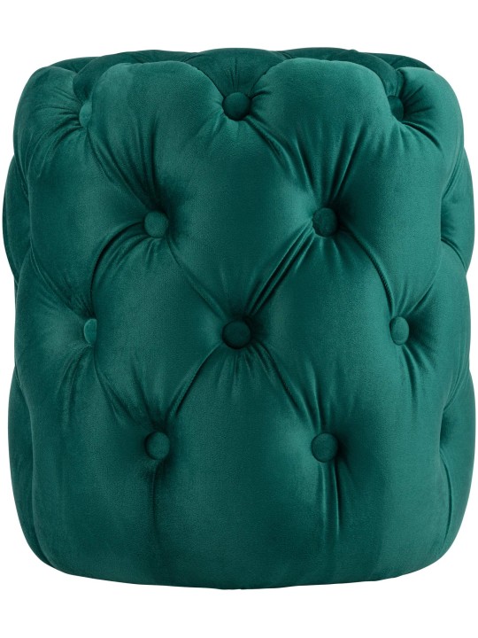 Taburet Drancy Velvet M, verde închis