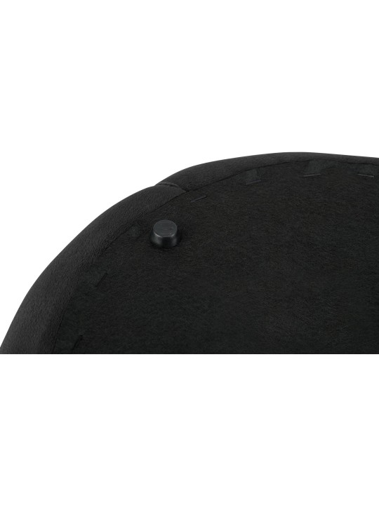 Taburet Drancy Velvet M, negru