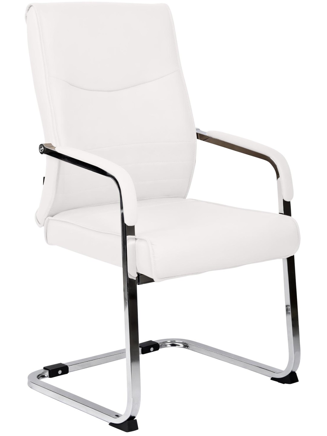 Scaun vizitator Hobart, alb