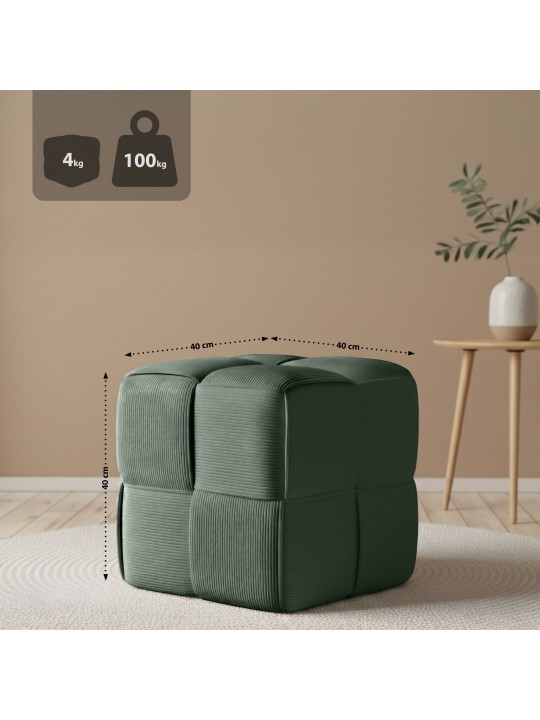 Scaun Forinta Cord, verde închis Scaun Forinta Cord, verde închis