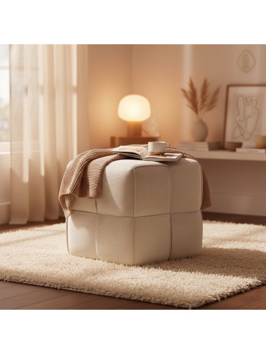 Scaun Forinta Cord, crem