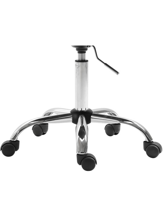 Scaun de lucru Alamosa imitatie piele, gri