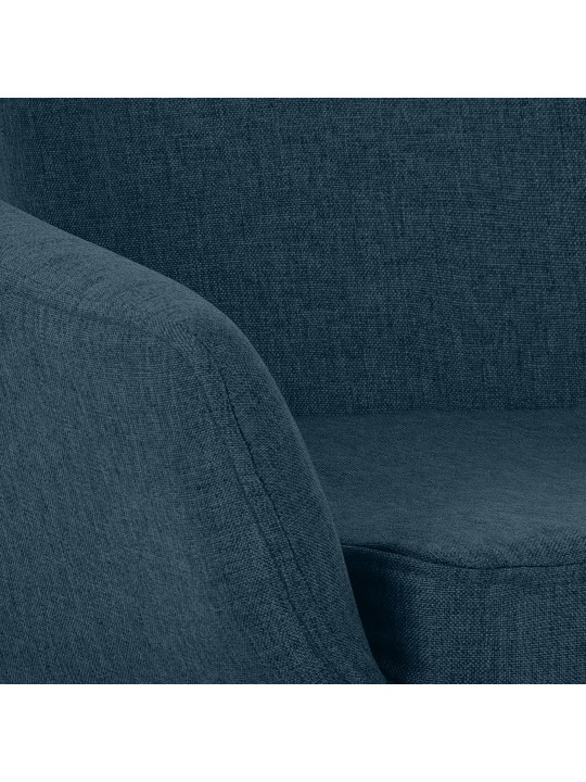 Set 2 scaune de bar Tesatura Grant, albastru