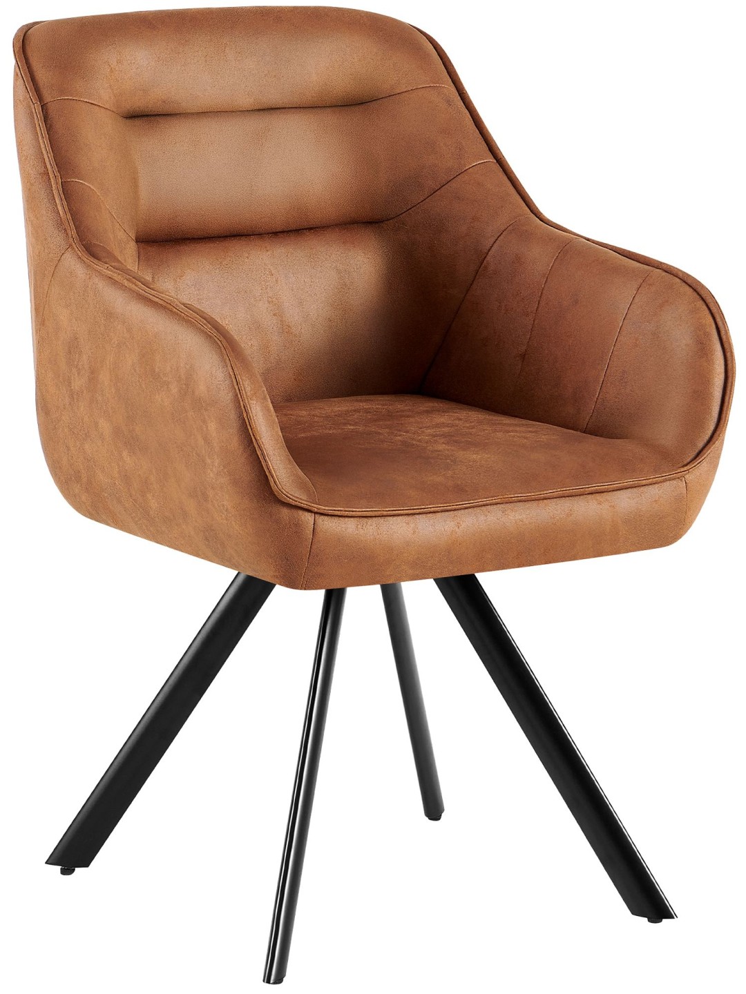 Scaun Pettuli Vintage, maro deschis
