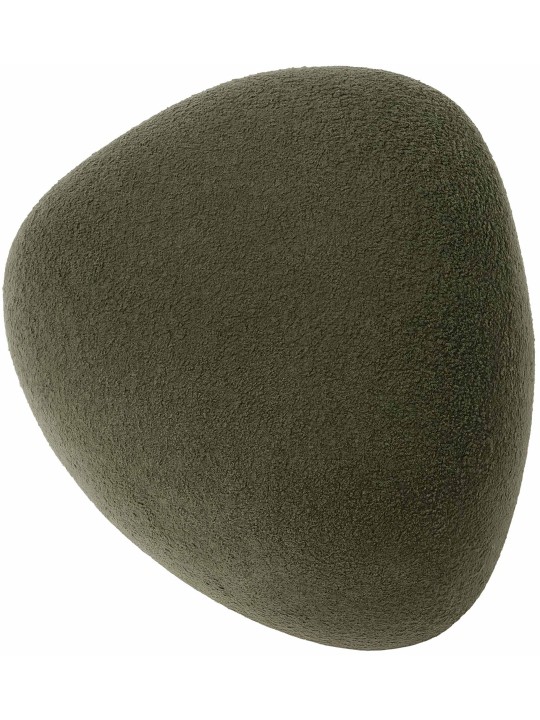 Taburet Alfrisa Teddy, verde închis