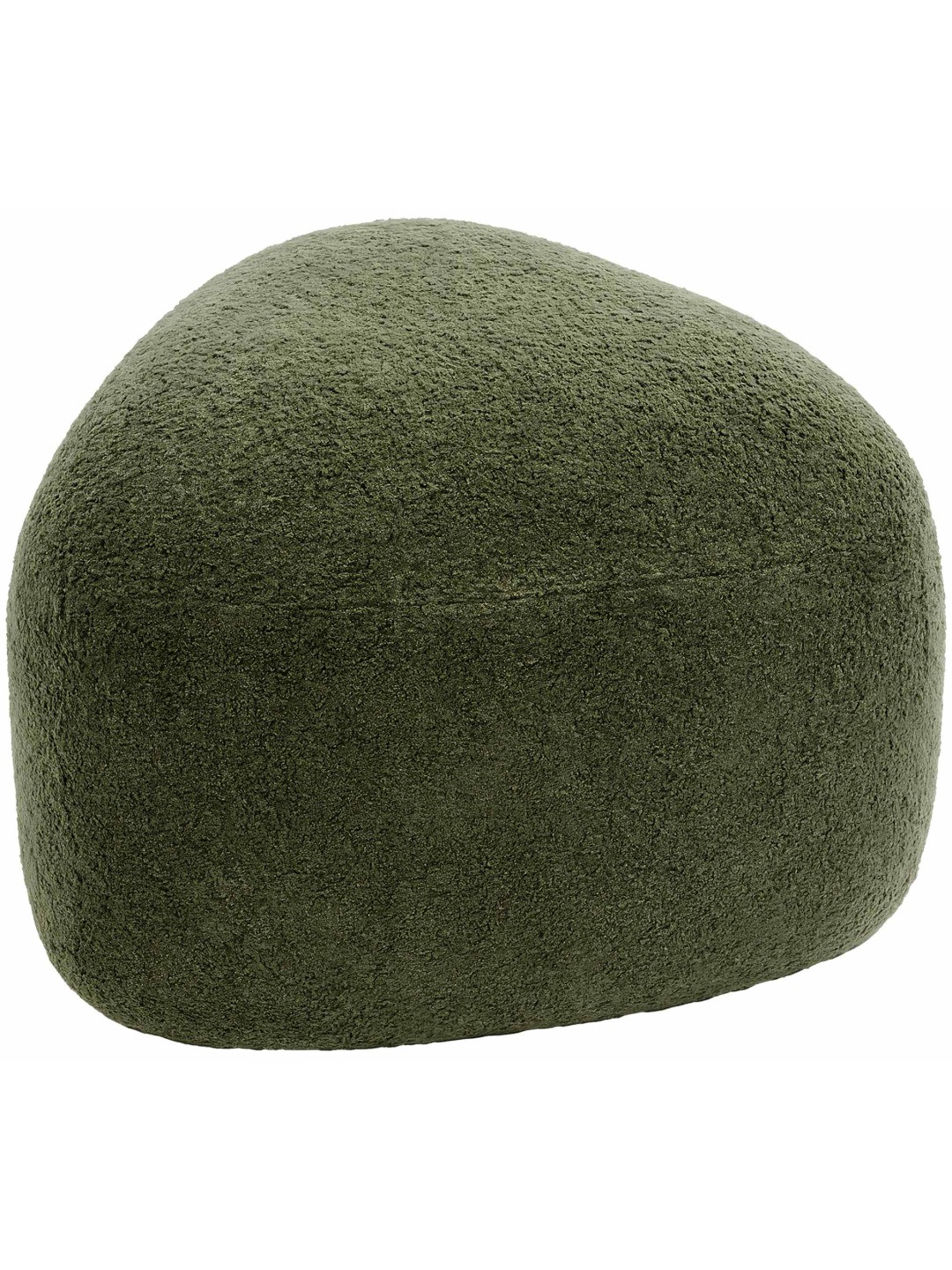 Taburet Alfrisa Teddy, verde închis