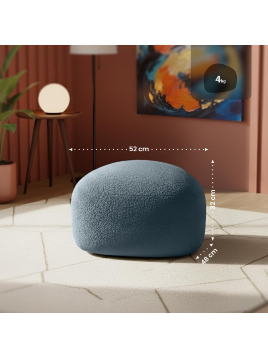 Taburet Alfrisa Teddy, gri închis Taburet Alfrisa Teddy, gri închis