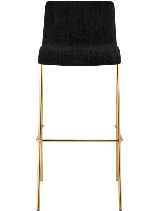 Scaun de bar Hoover Fabric 4-Foot Gold, gri închis