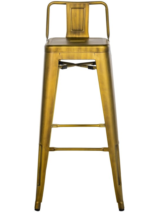 Scaun de bar Mason, auriu