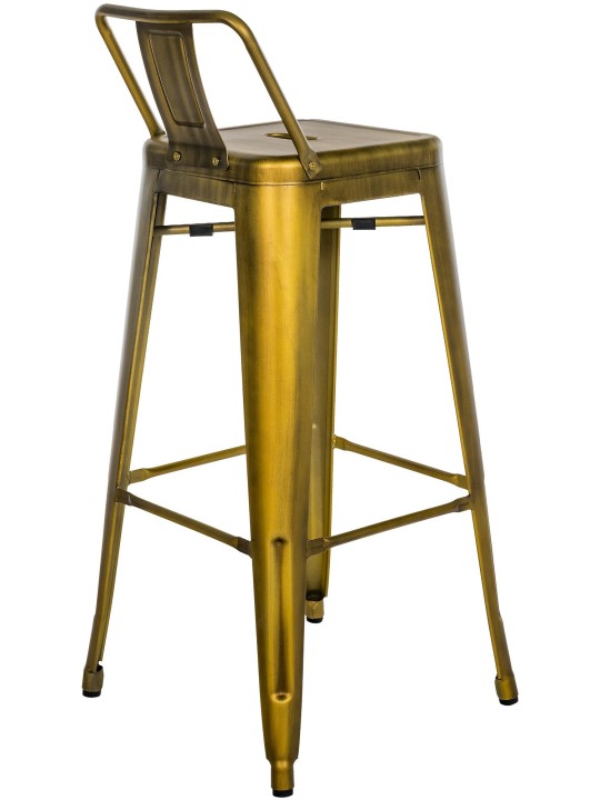 Scaun de bar Mason, auriu