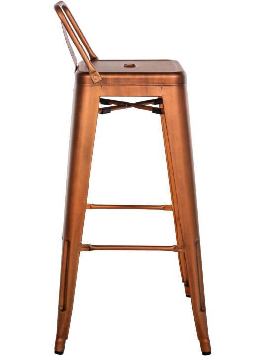 Scaun de bar Mason, cupru