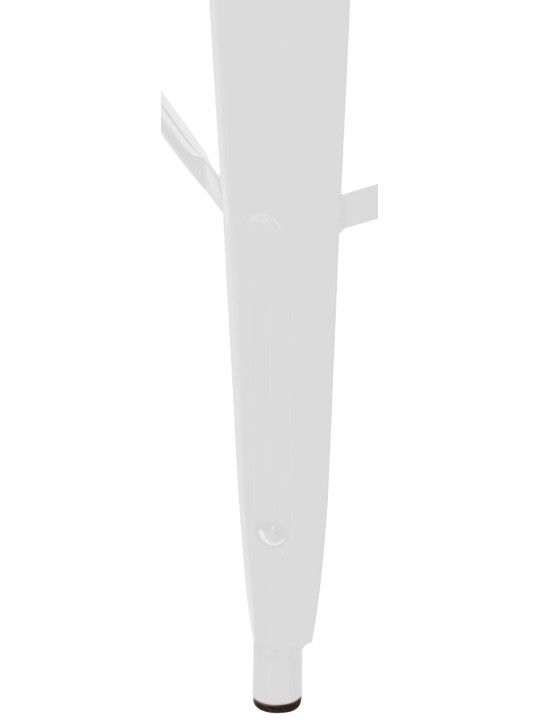 Scaun de bar Mason, alb