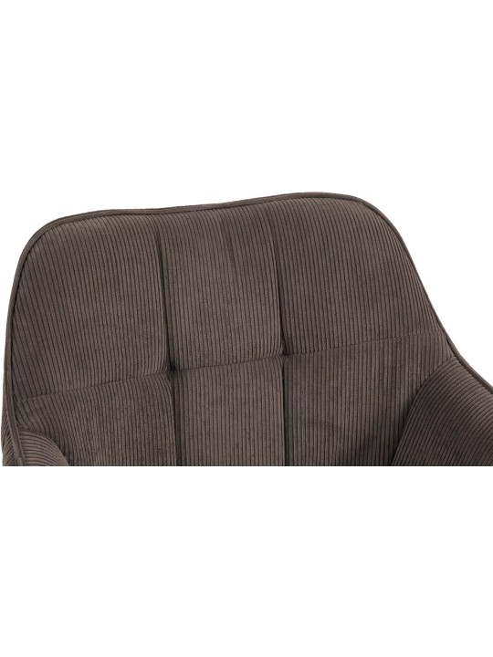 Scaun de sufragerie Vienna Cord natura, maro