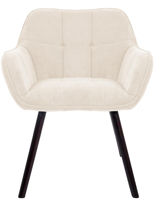 Scaun de sufragerie Vienna Cord, crem