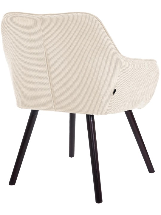 Scaun de sufragerie Vienna Cord, crem